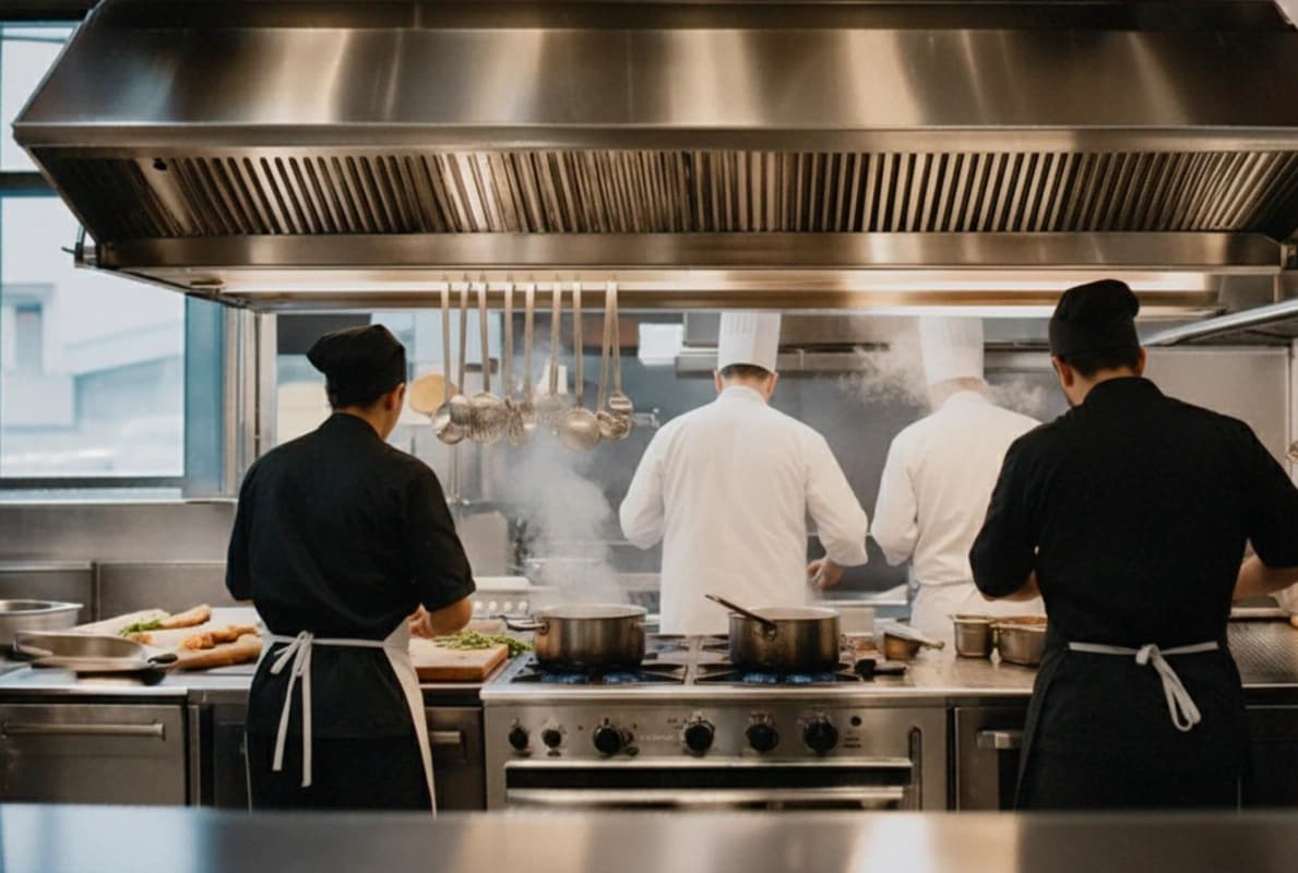 Eldhús veitingastaðar - Serva eiginleikar